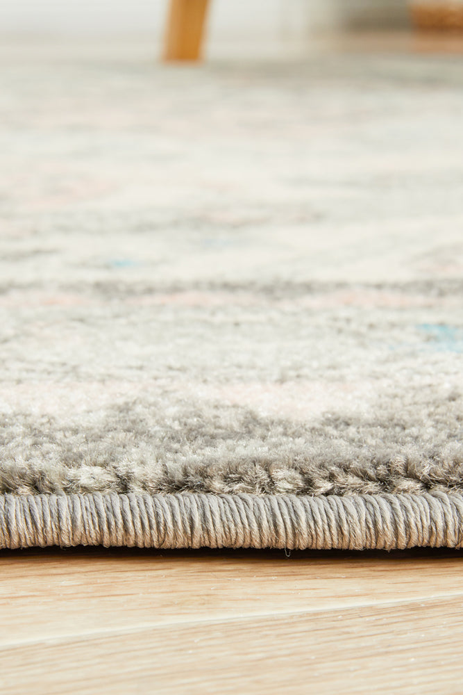 Avenue 704 Silver Round Rug Rug Culture