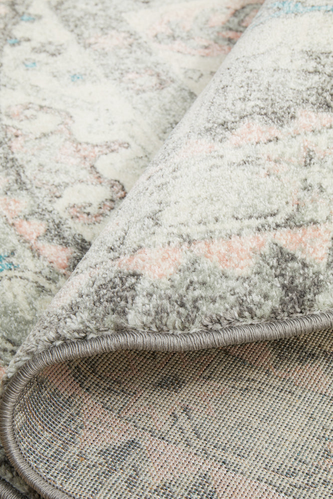 Avenue 704 Silver Round Rug Rug Culture