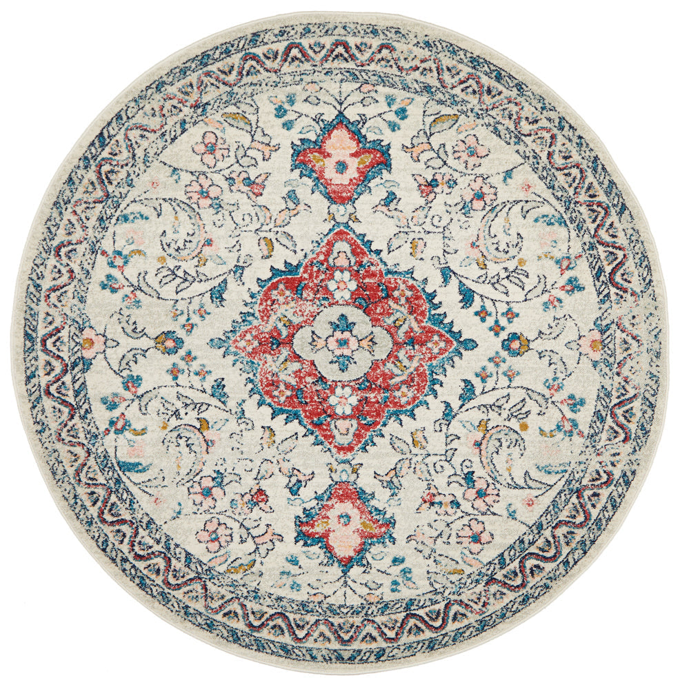 Avenue 705 Pastel Round Rug Rug Culture