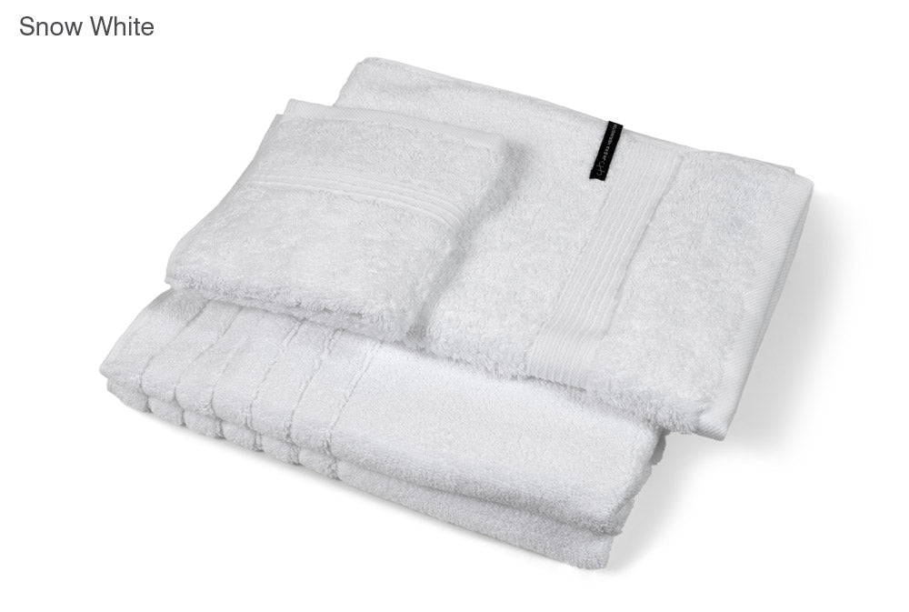 Jaspa Herington Egyptian Cotton BATH TOWELS – ACCESSORY PACK -  Snow White Herington
