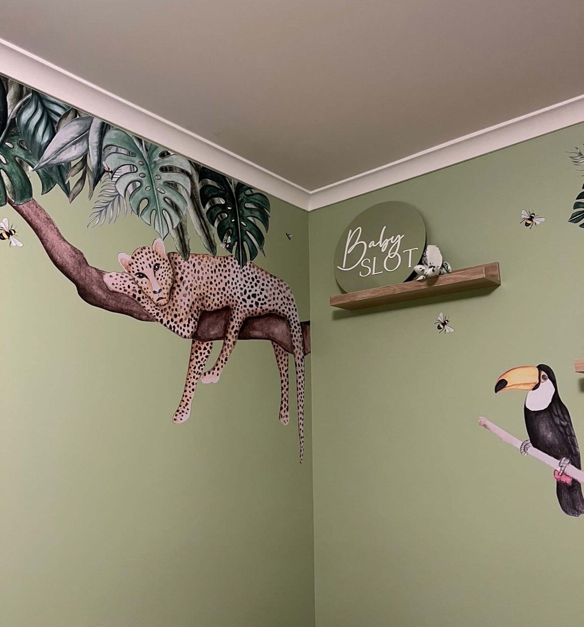 African Animals Polka Art Prints