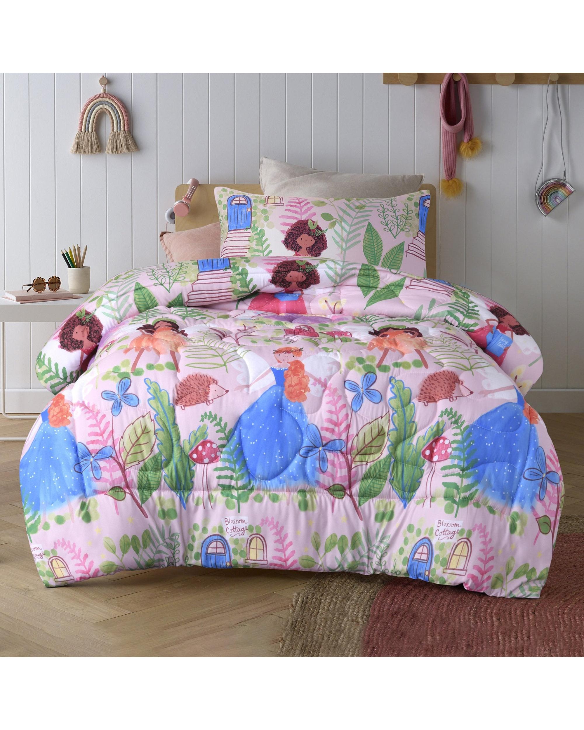 Happy Kids Fairy Tales Glow-in-the-Dark Single Comforter Set Happy Kids Bedding