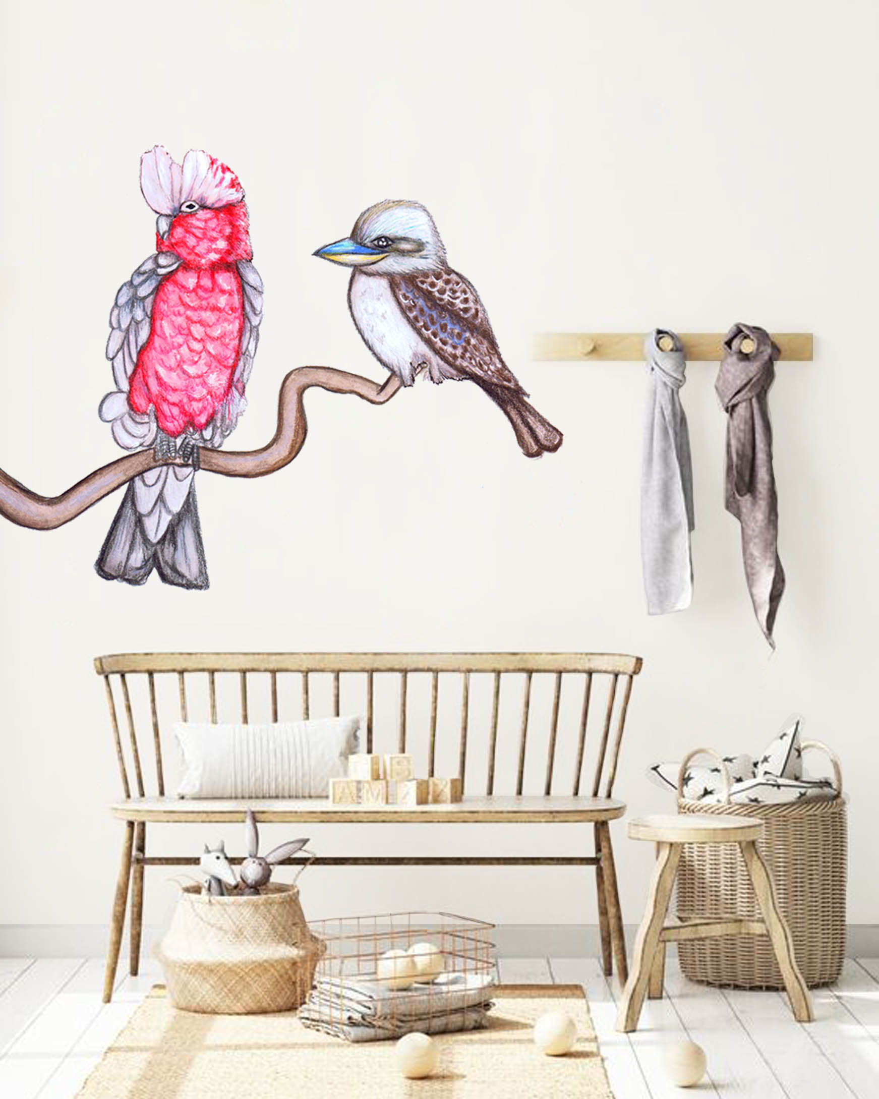Australian Birds wall sticker
