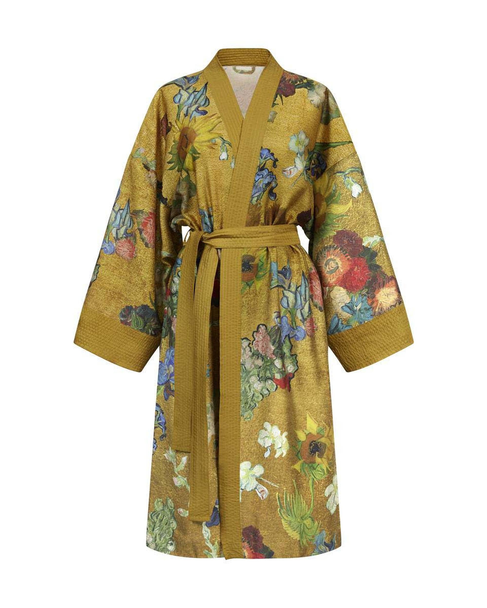 Bedding House Partout des Fleurs Gold Kimono Bedding House