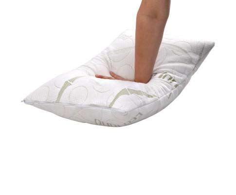 2 x Bamboo Pillow with Memory Foam Giselle