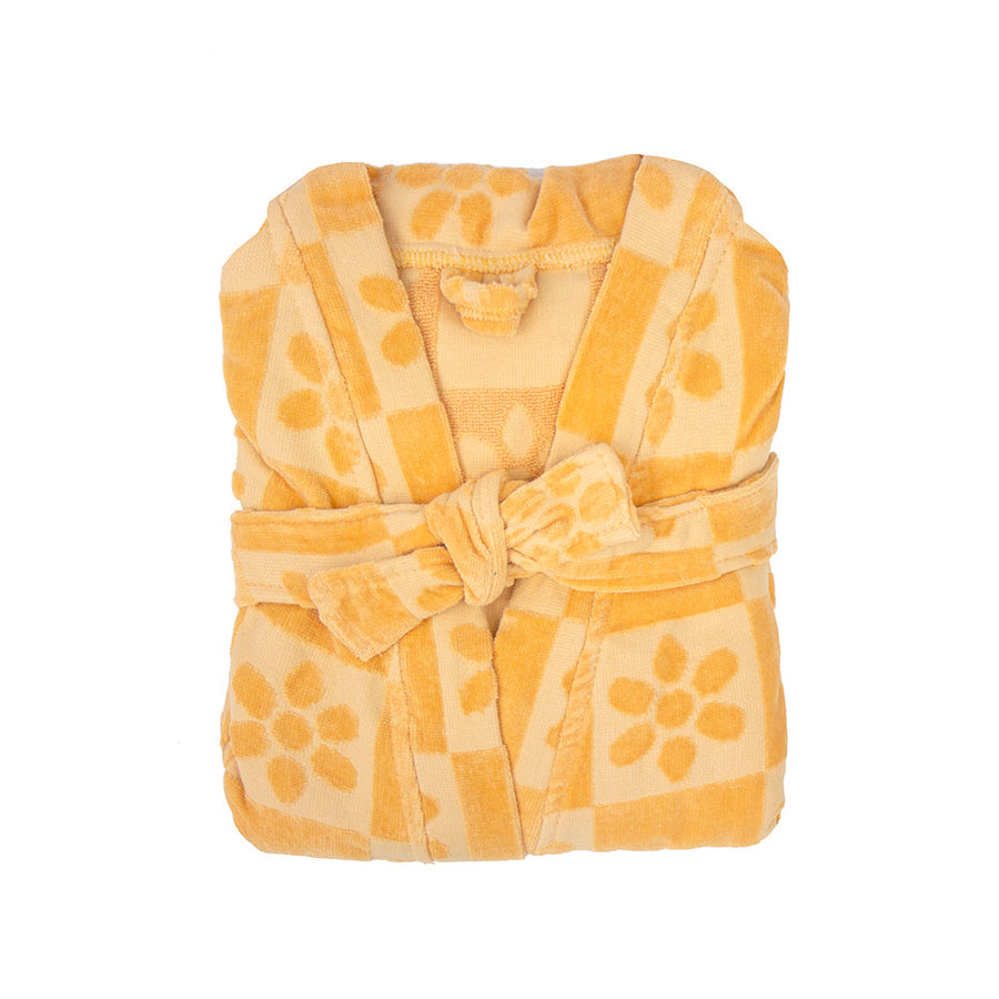 Bambury Daisy Check Robe - Mango Bambury