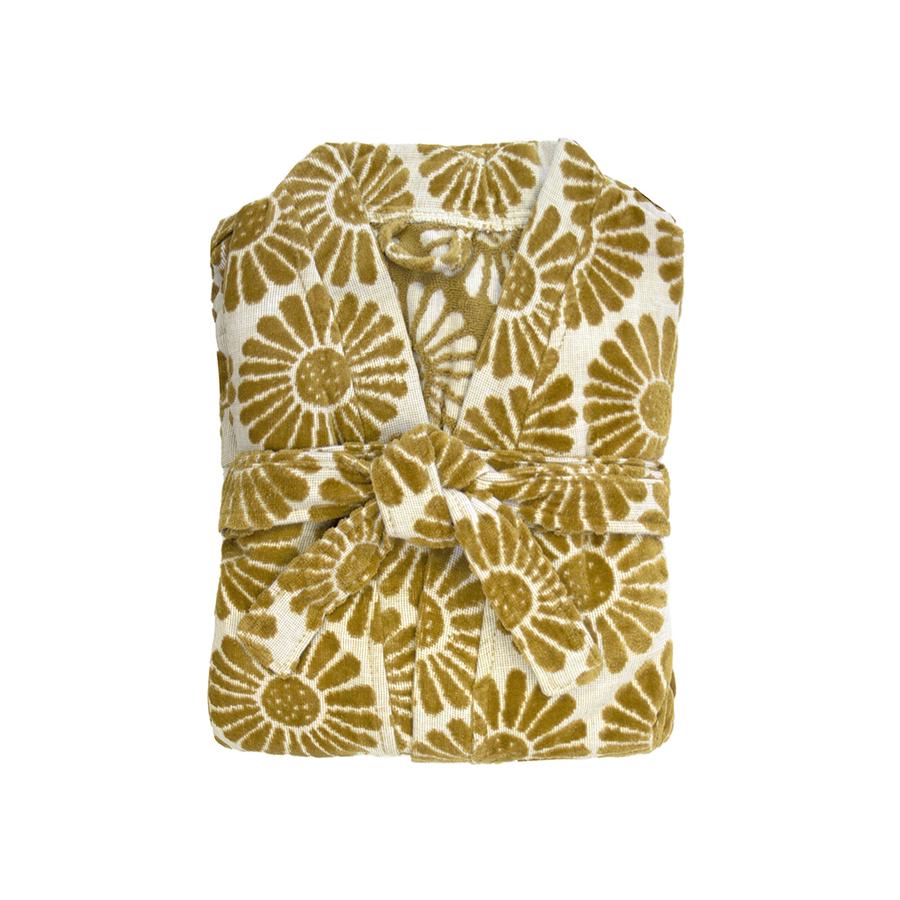 Bambury Daisy Robe - Mustard Bambury