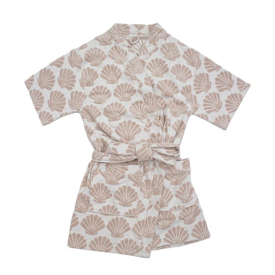 Bambury Shell Robe - Pebble Bambury