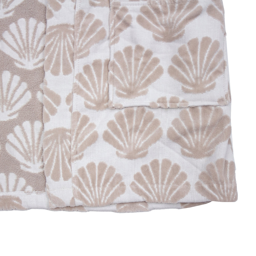 Bambury Shell Robe - Pebble Bambury