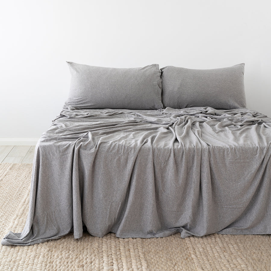 Bambury BedT Organica Sheet Set - Grey Bambury
