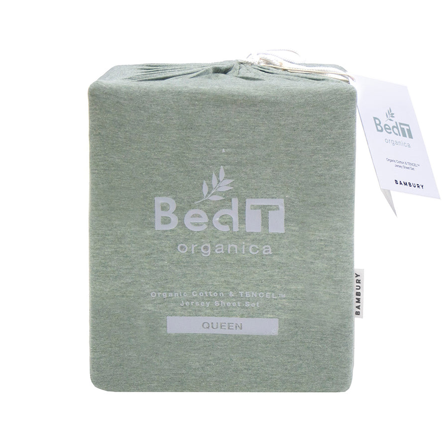 Bambury BedT Organica Sheet Set - Sage Bambury