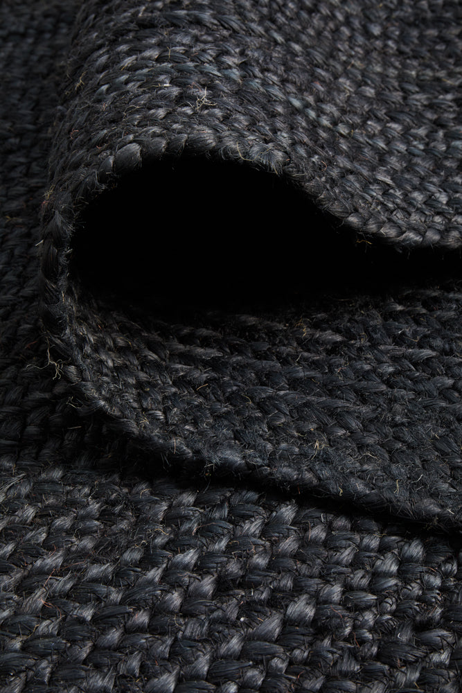 Bondi Black Runner Rug RUG CULTURE