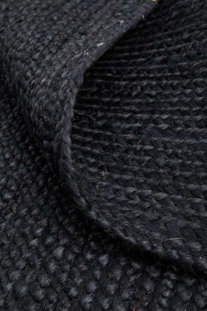 Bondi Black Rug RUG CULTURE