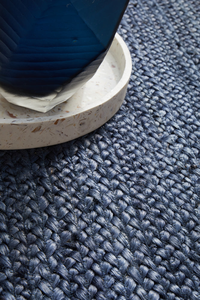 Bondi Navy Runner Rug RUG CULTURE