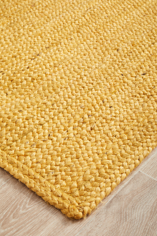 Bondi Yellow Runner Rug RUG CULTURE