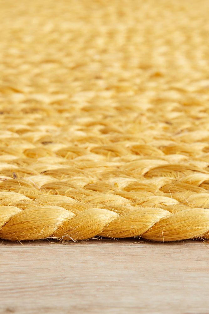 Bondi Yellow Runner Rug RUG CULTURE