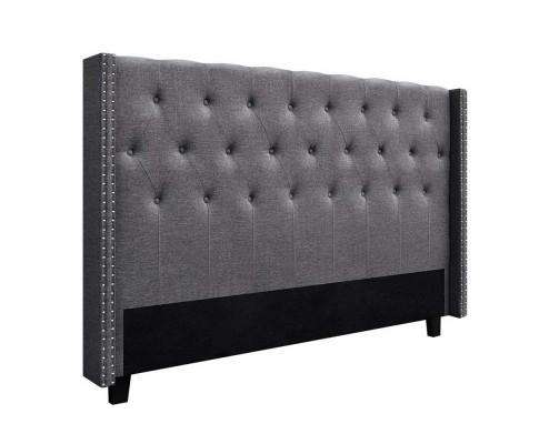LUCA Bed Head - Dark Grey Artiss