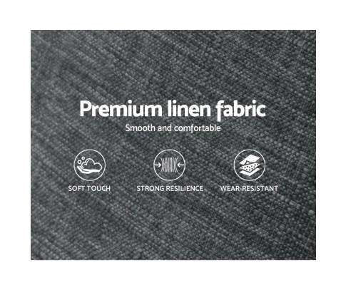 Bed Head SALA Headboard for Base Frame Linen Upholstered Artiss