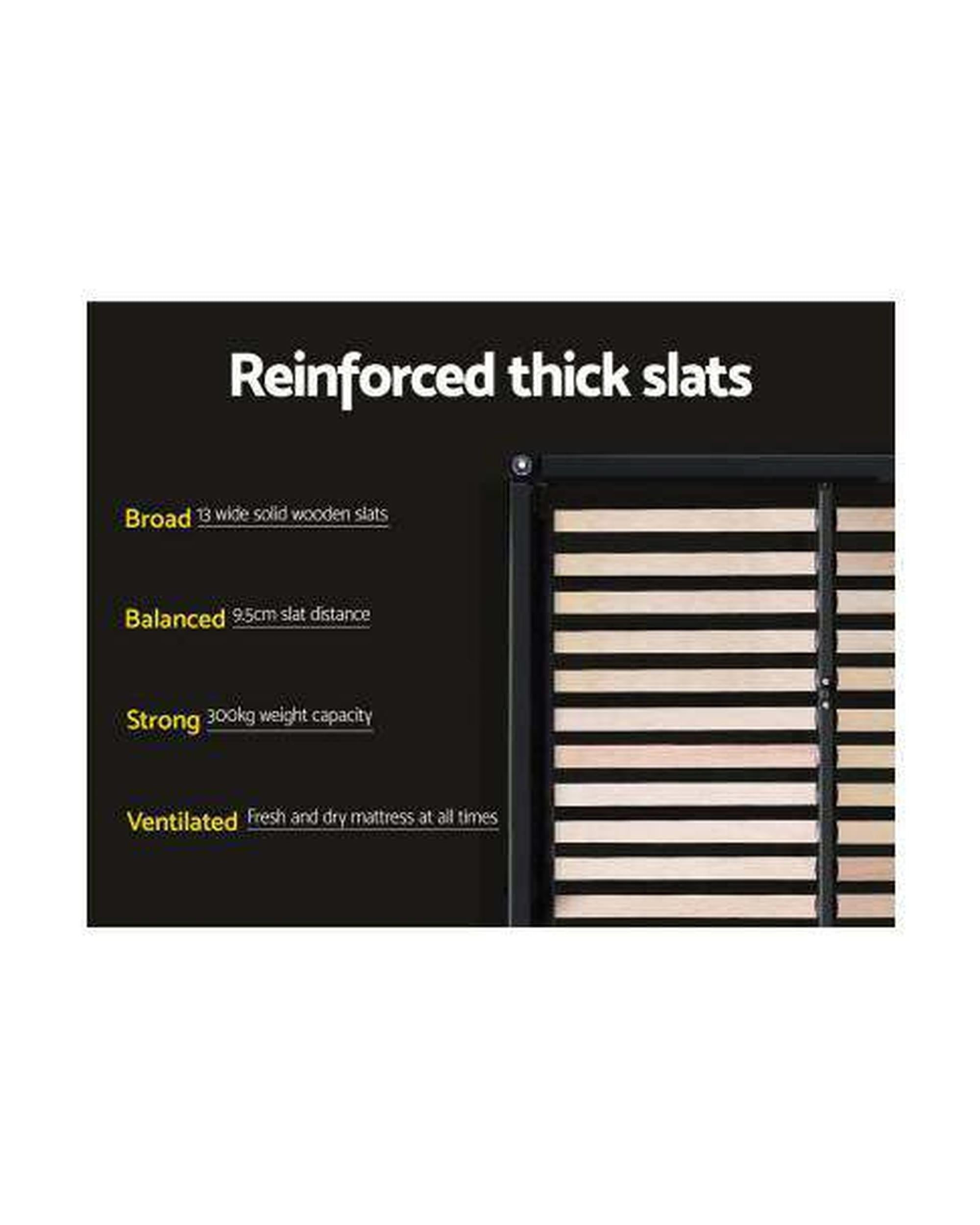 TIYO Gas Lift Bed Frame Base With Storage Mattress Fabric - Grey Artiss