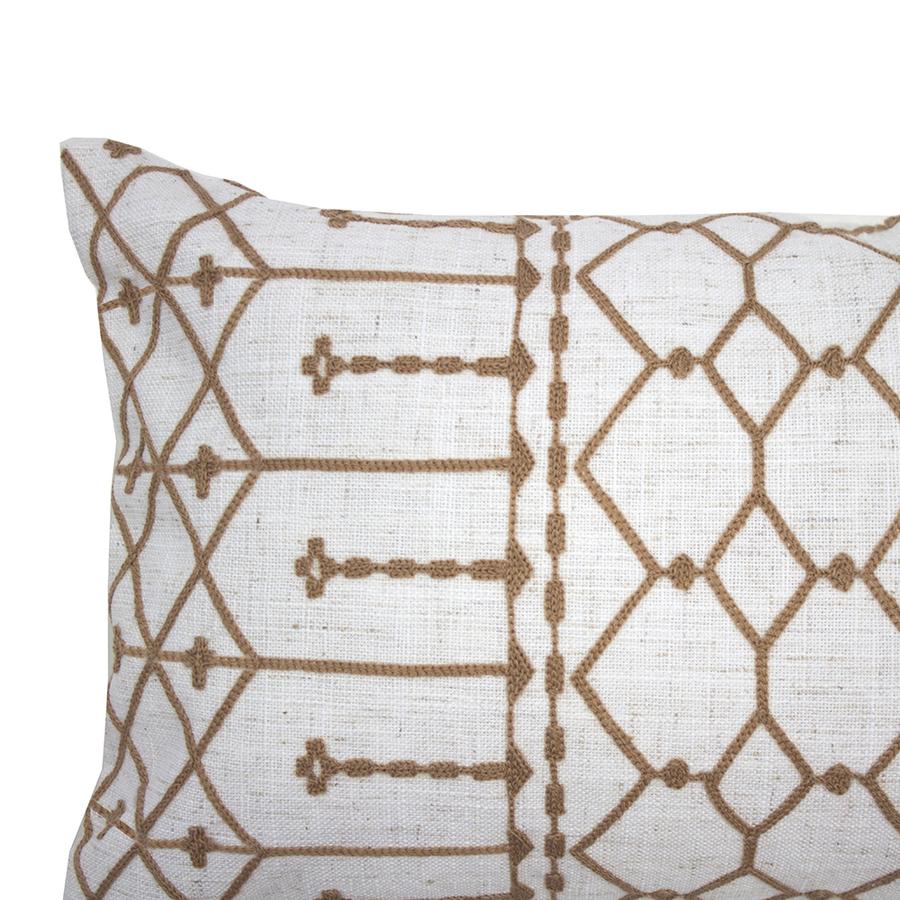 Bambury Gilbert Cushion - Butterscotch Bambury