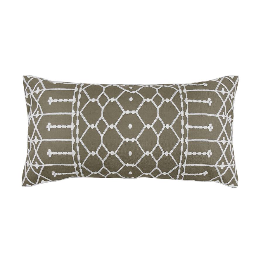 Bambury Gilbert Cushion - Olive Bambury