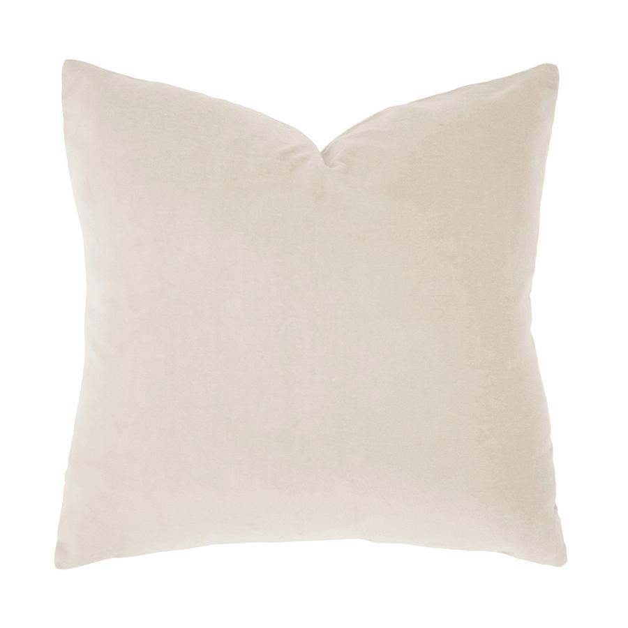 Bambury Velvet Cushion - Square - Pearl Bambury