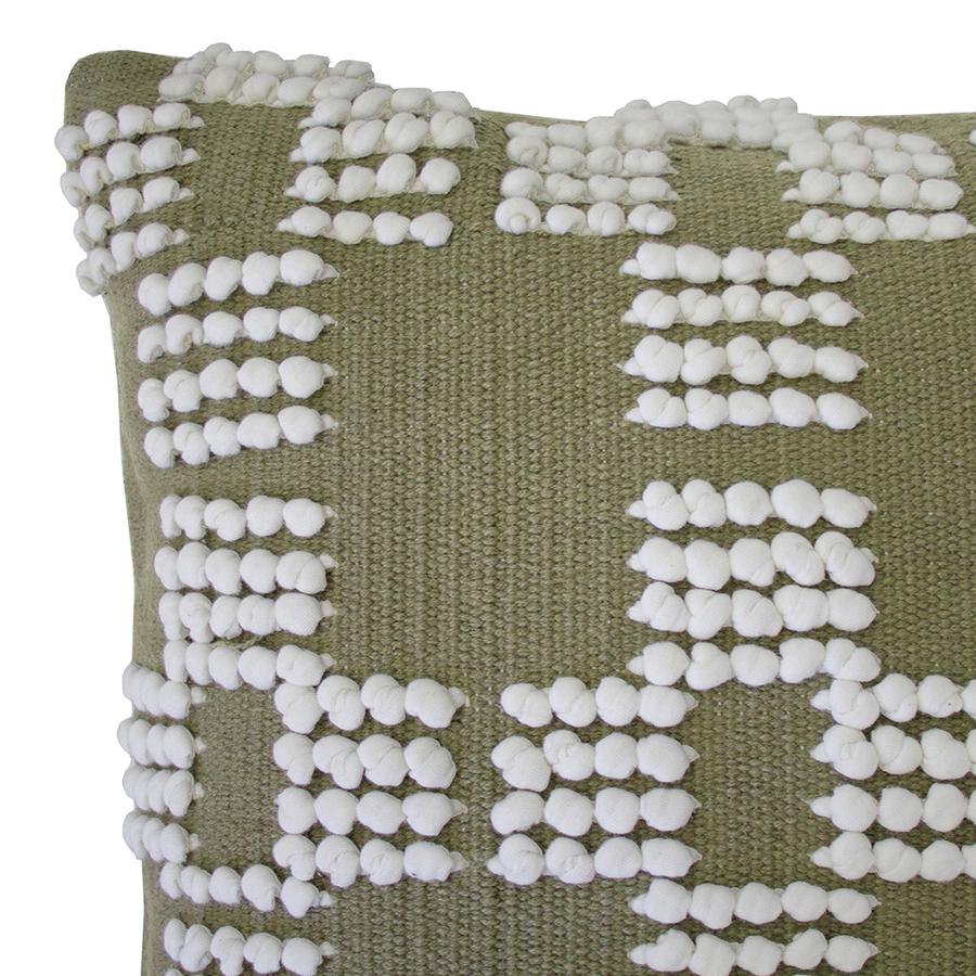 Bambury Hastings Cushion - Olive Bambury