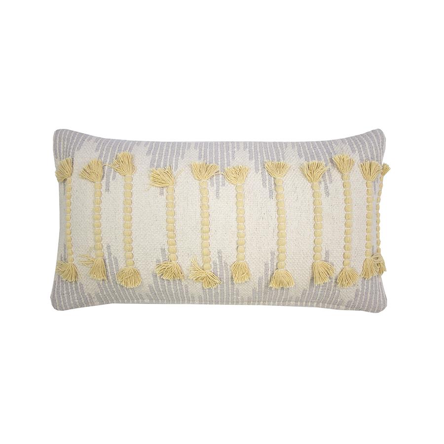 Bambury Eradu Cushion - Straw Bambury