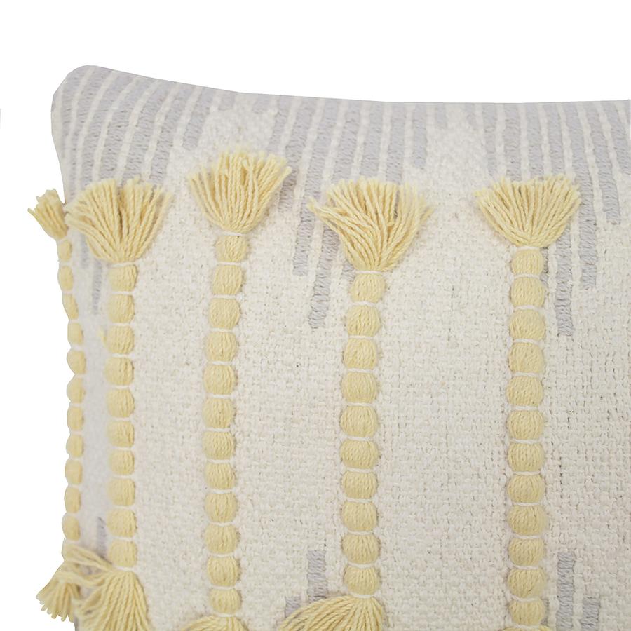 Bambury Eradu Cushion - Straw Bambury