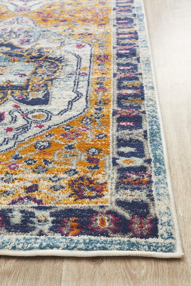 Babylon 201 Rust Runner Rug Rug Culture