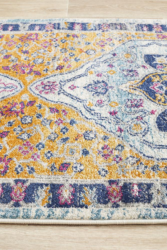 Babylon 201 Rust Runner Rug Rug Culture