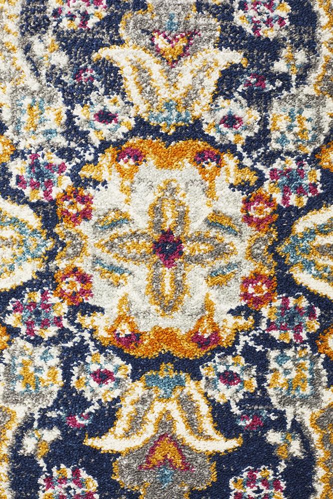 Babylon 202 White Round Rug Rug Culture