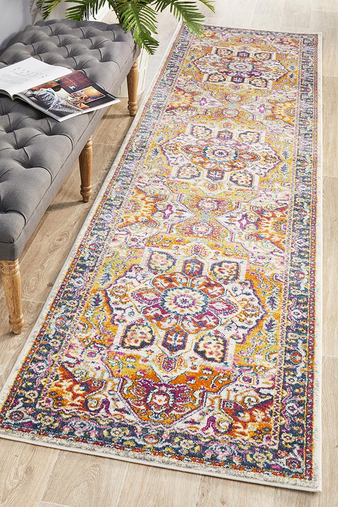 Babylon 207 Multi  Runner Rug Rug Culture