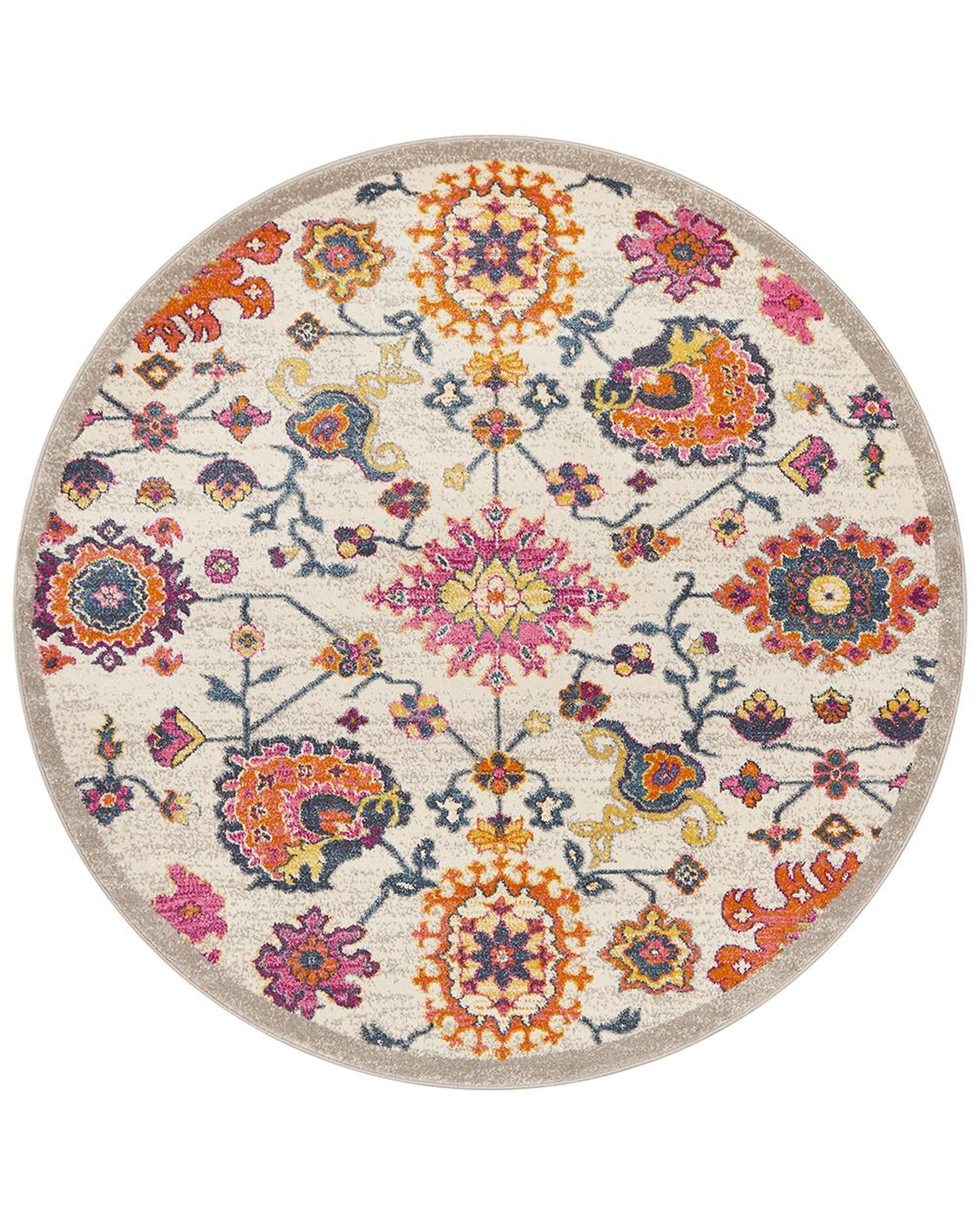 Babylon 208 Multi  Round Rug Rug Culture