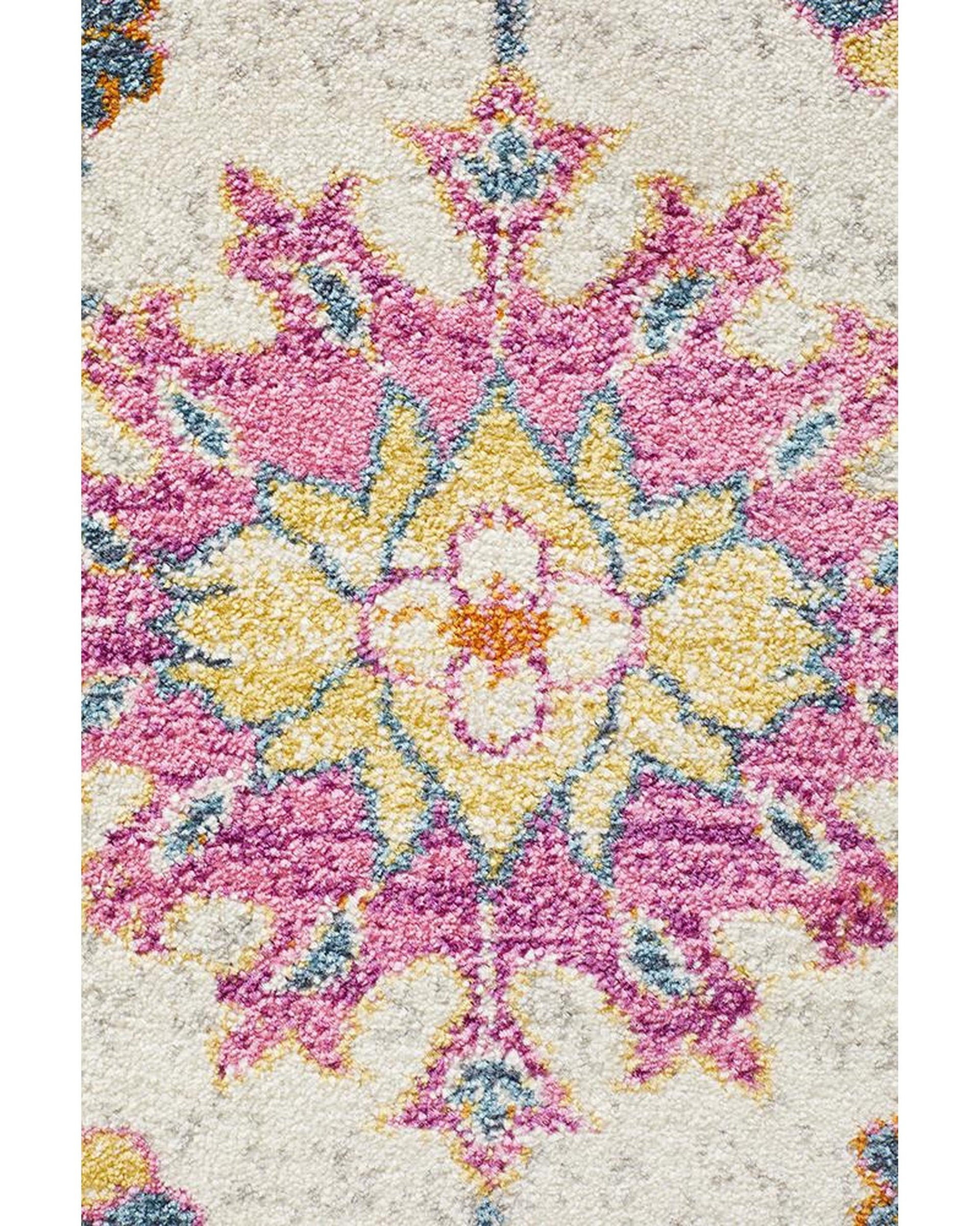 Babylon 208 Multi  Round Rug Rug Culture