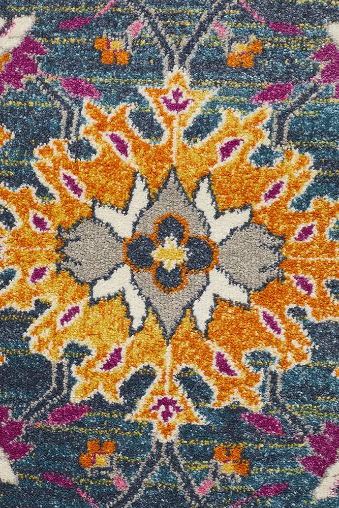Babylon 210 Blue Rug Culture
