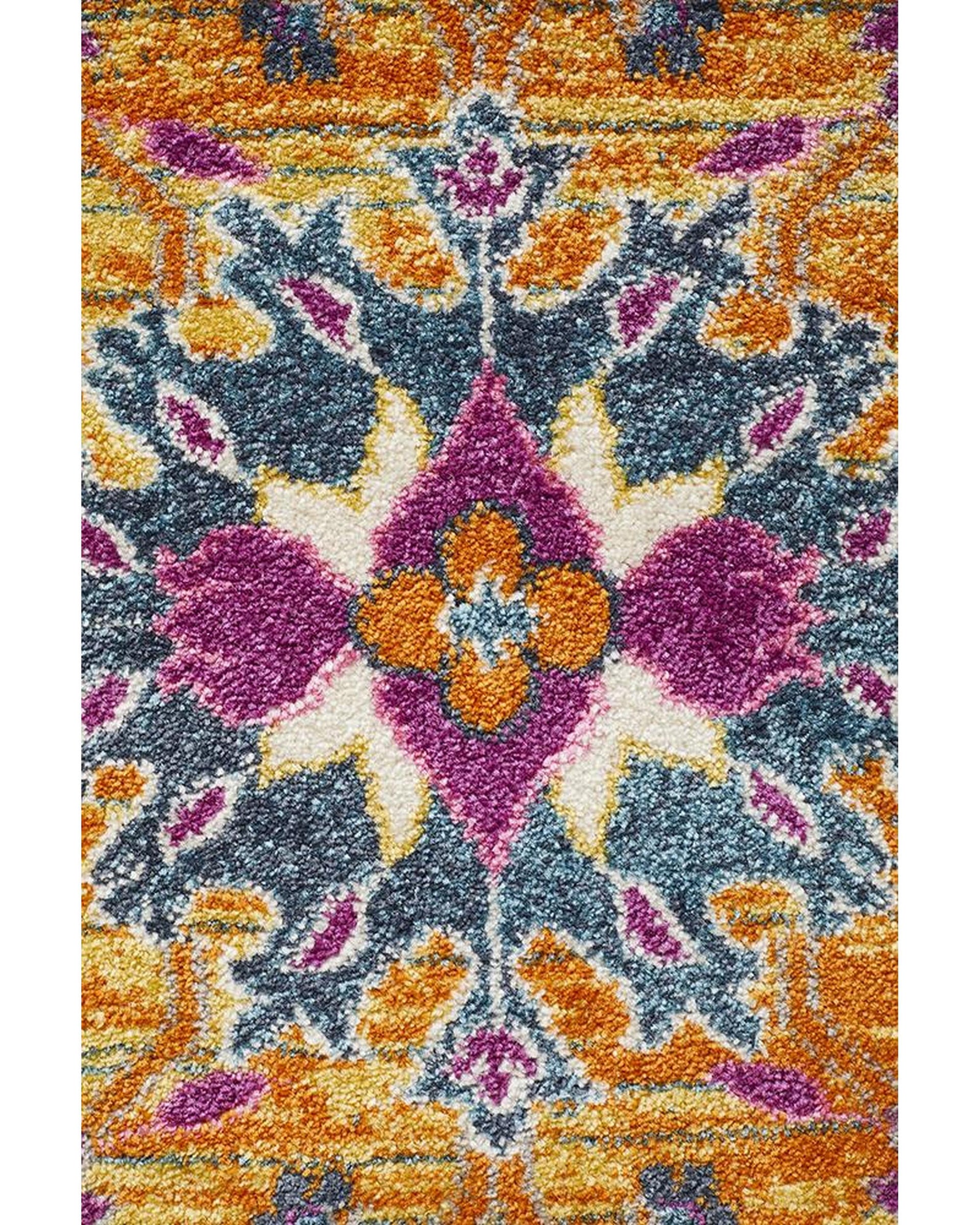 Babylon 210 Rust  Round Rug Rug Culture