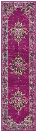 Babylon 211 Fuchsia  Runner Rug Rug Culture