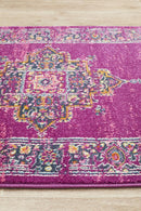 Babylon 211 Fuchsia  Runner Rug Rug Culture