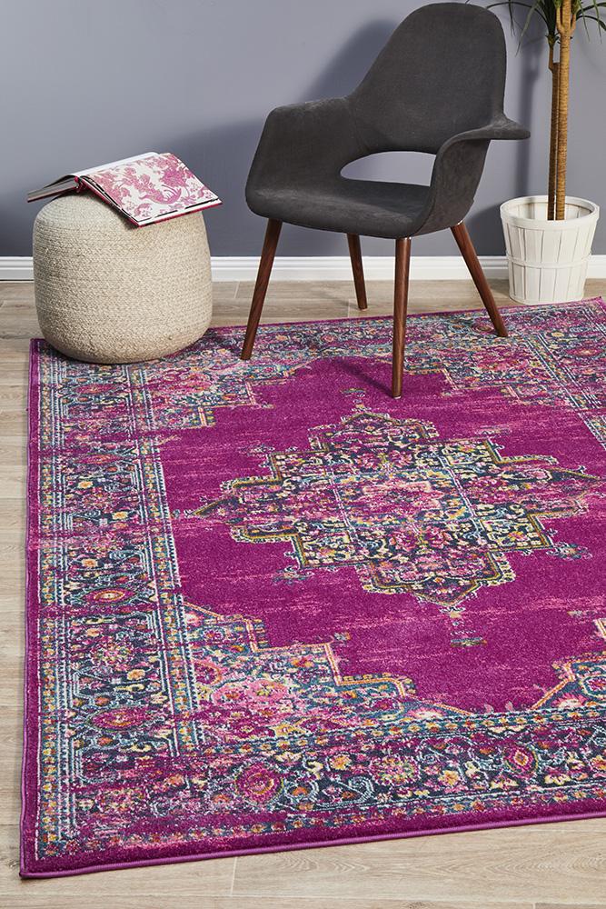 Babylon 211 Fuchsia Rug Culture