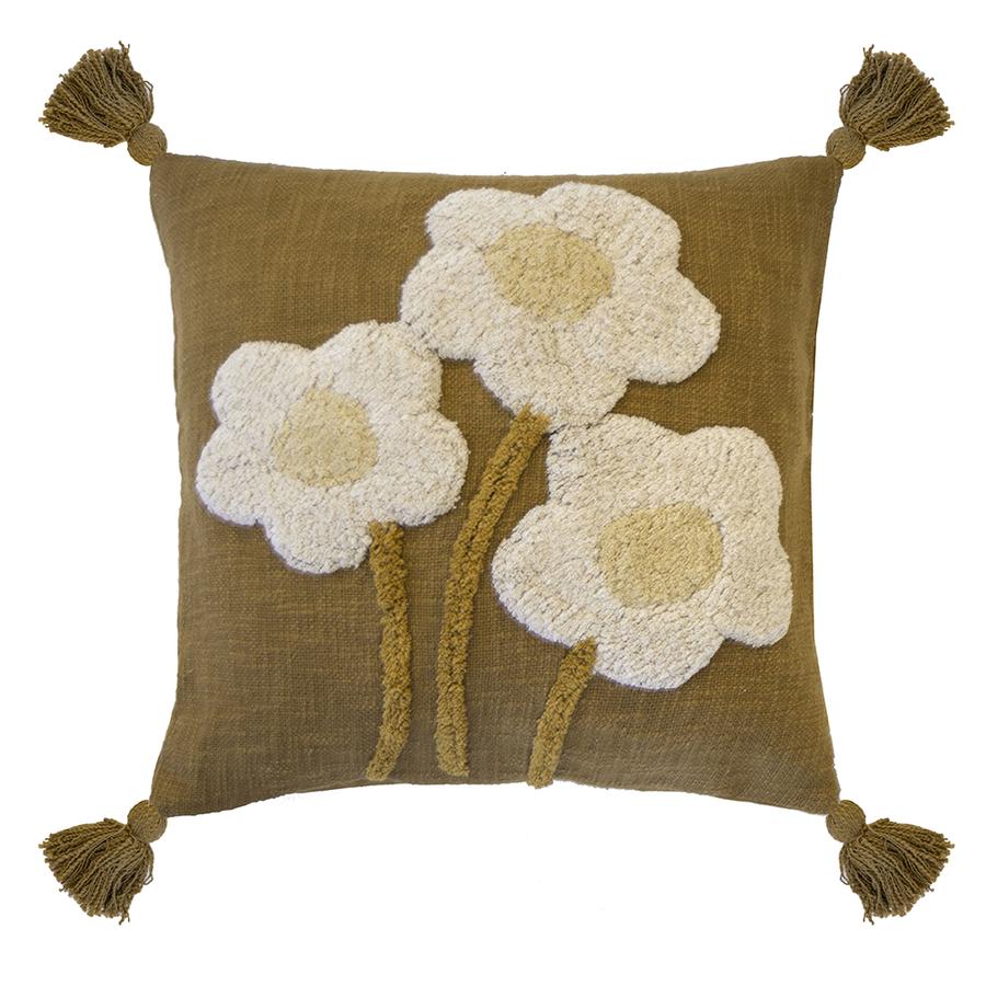 Bambury Blossom Cushion - Hazel Bambury