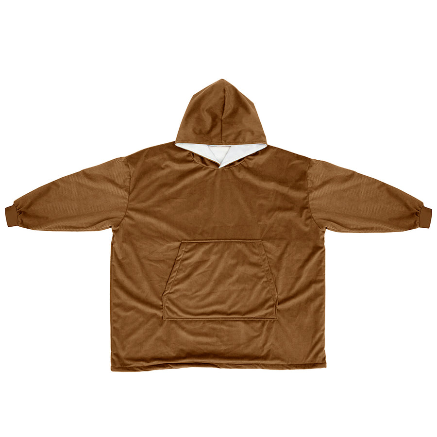Bambury Cordy Blanket Hoodie - Fawn Bambury