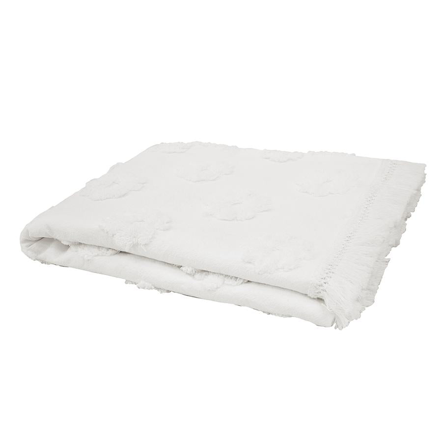 Bambury Everlasting Throw - White Bambury