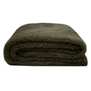 Bambury Frida Faux Fur Throw - Olive Bambury