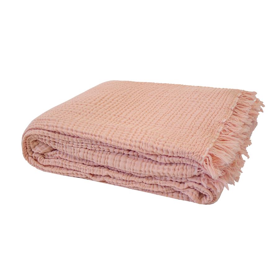 Bambury Madalena Throw - Papaya Bambury