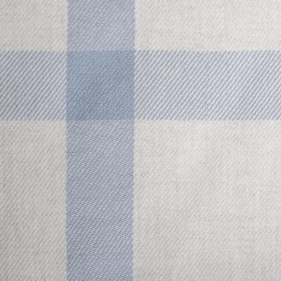 Bambury Stewart Throw - Steel Blue Bambury