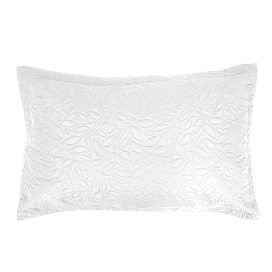 Bambury Botanica Coverlet Set - White Bambury