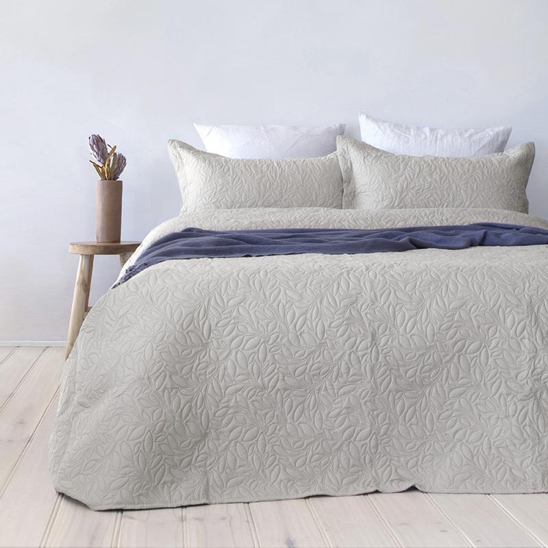 Bambury Botanica Coverlet Set - ASH Bambury