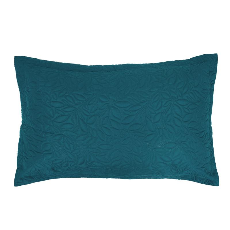 Bambury Botanica Coverlet Set - Teal Bambury