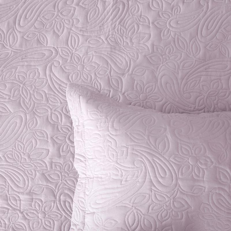 Bambury Paisley Coverlet Set - Dusk Bambury